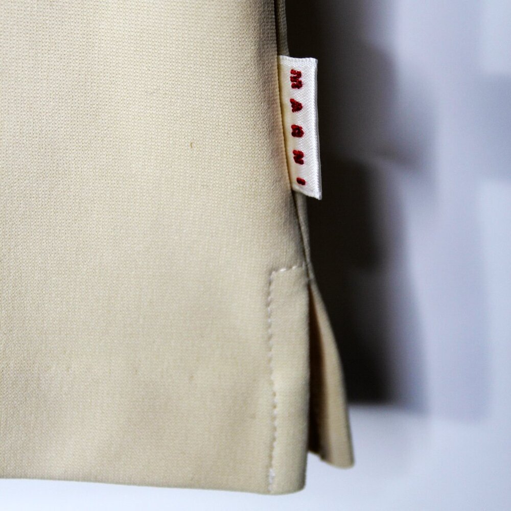 BNWT AW20 MARNI OFF WHITE SLIM FITTING TSHIRT 50 - Picture 8 of 14